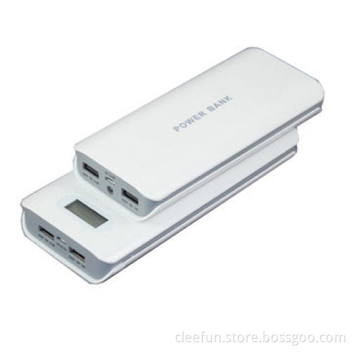 High capacity LED power bank, dual USB port, 20,000mAh, can charge for iPhone/iPad